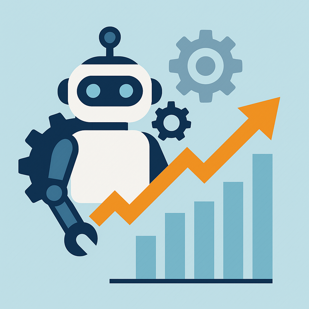 자동화 및 로봇 테마 푸른기술