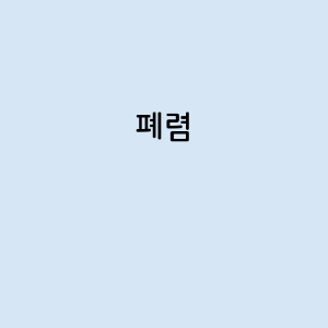 폐렴의 증상&#44; 원인&#44; 예방 방법&#44; 치료법