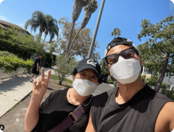 김종국 인스타 어머니