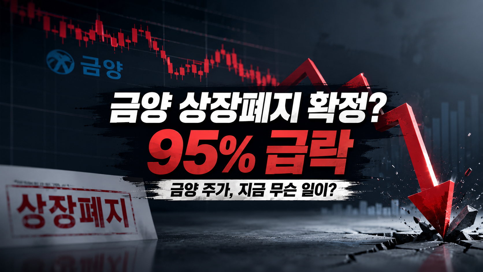 금양 상장폐지 금양 주가