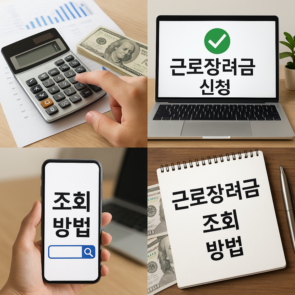 근로장려금 조회 방법