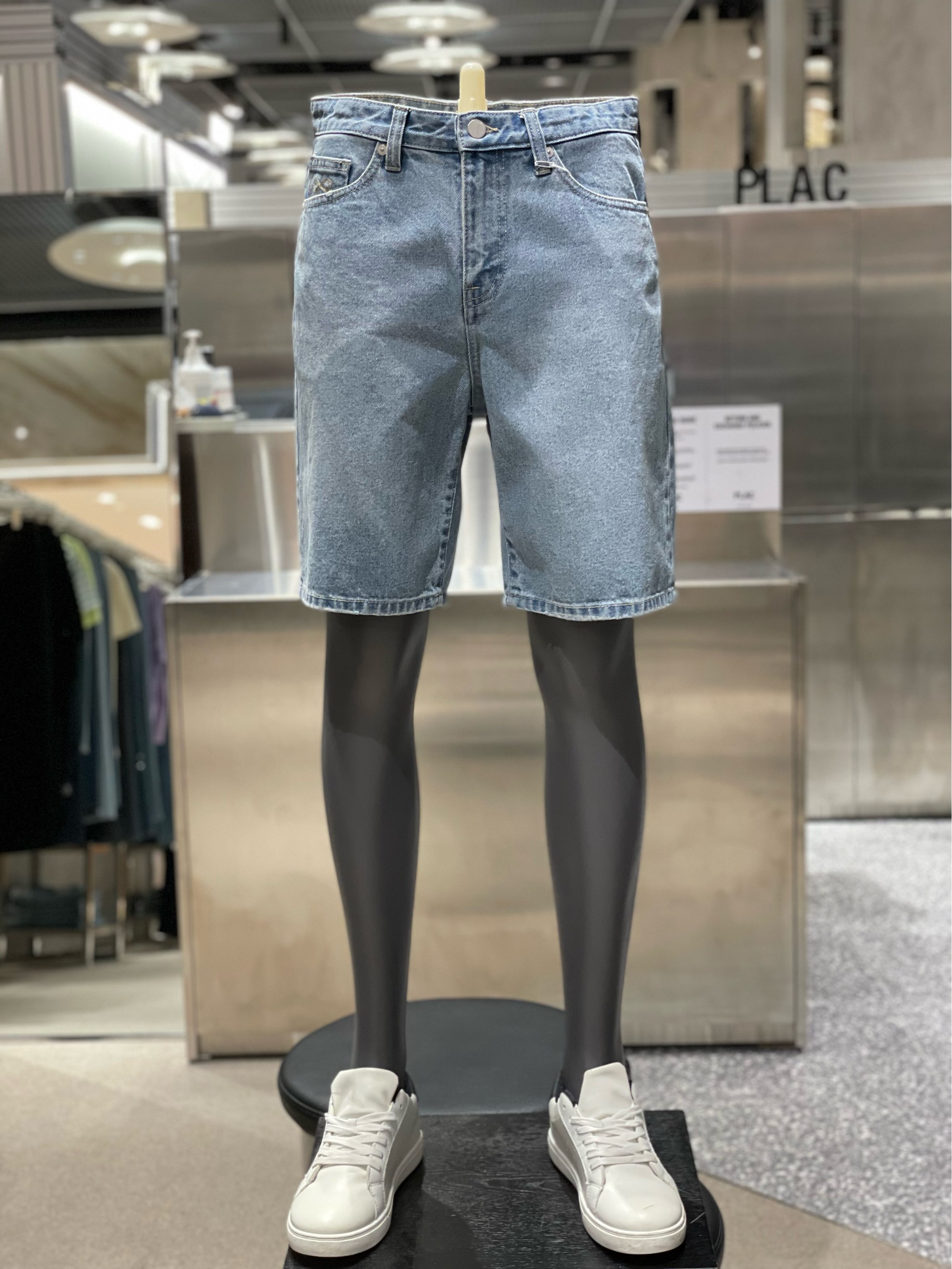 플랙진 플랙 남성 LEO M44 LIGHT WSHD 데님 반바지 팬츠 PJTT2EOM445