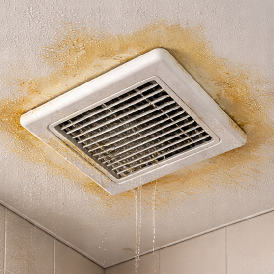 환풍기 천장 얼룩