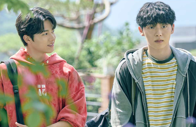 맨 끝줄 소년