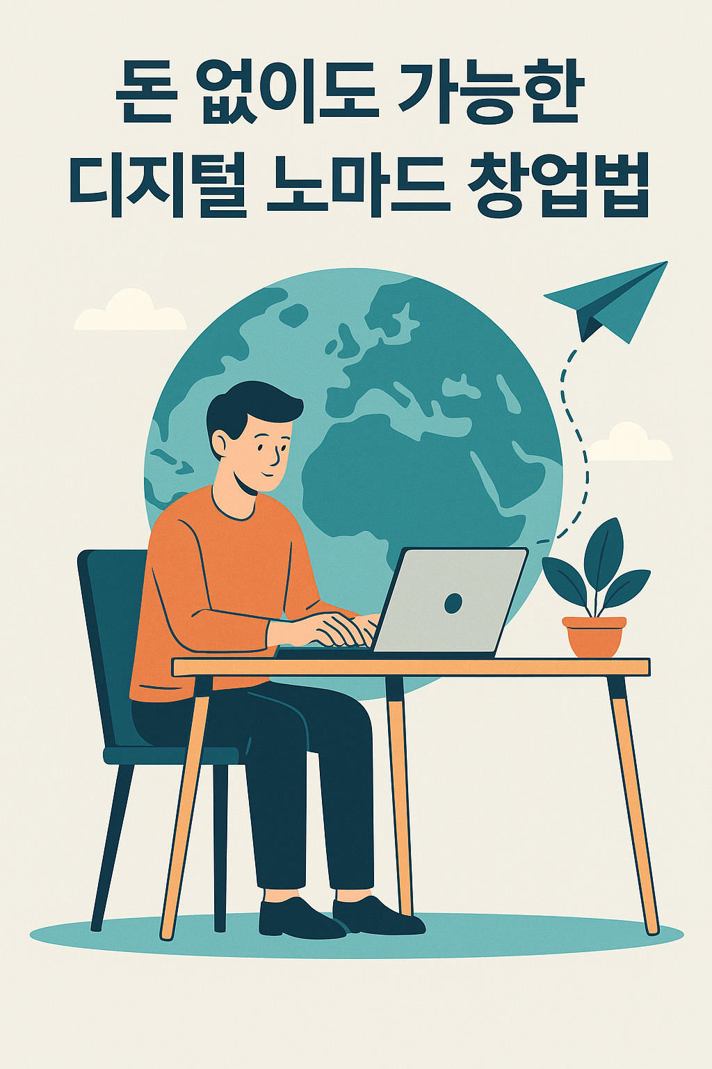 돈 없이도 가능한 디지털 노마드 창업법에 관한 이미지