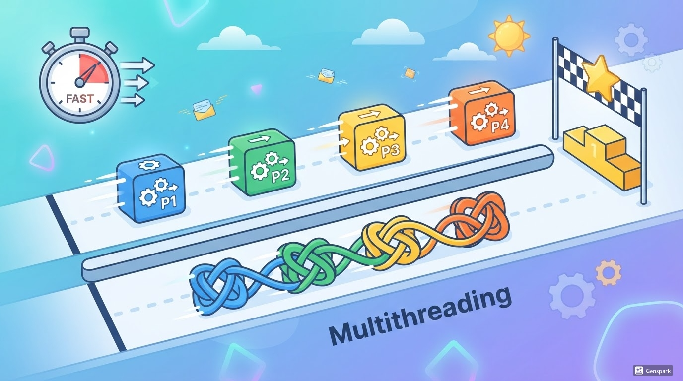 # 멀티프로세싱 vs 멀티스레딩 성능 비교: GIL부터 프리스레딩(Free-Threading)까지