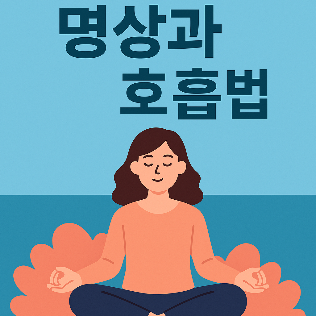 명상과 호흡법 이미지