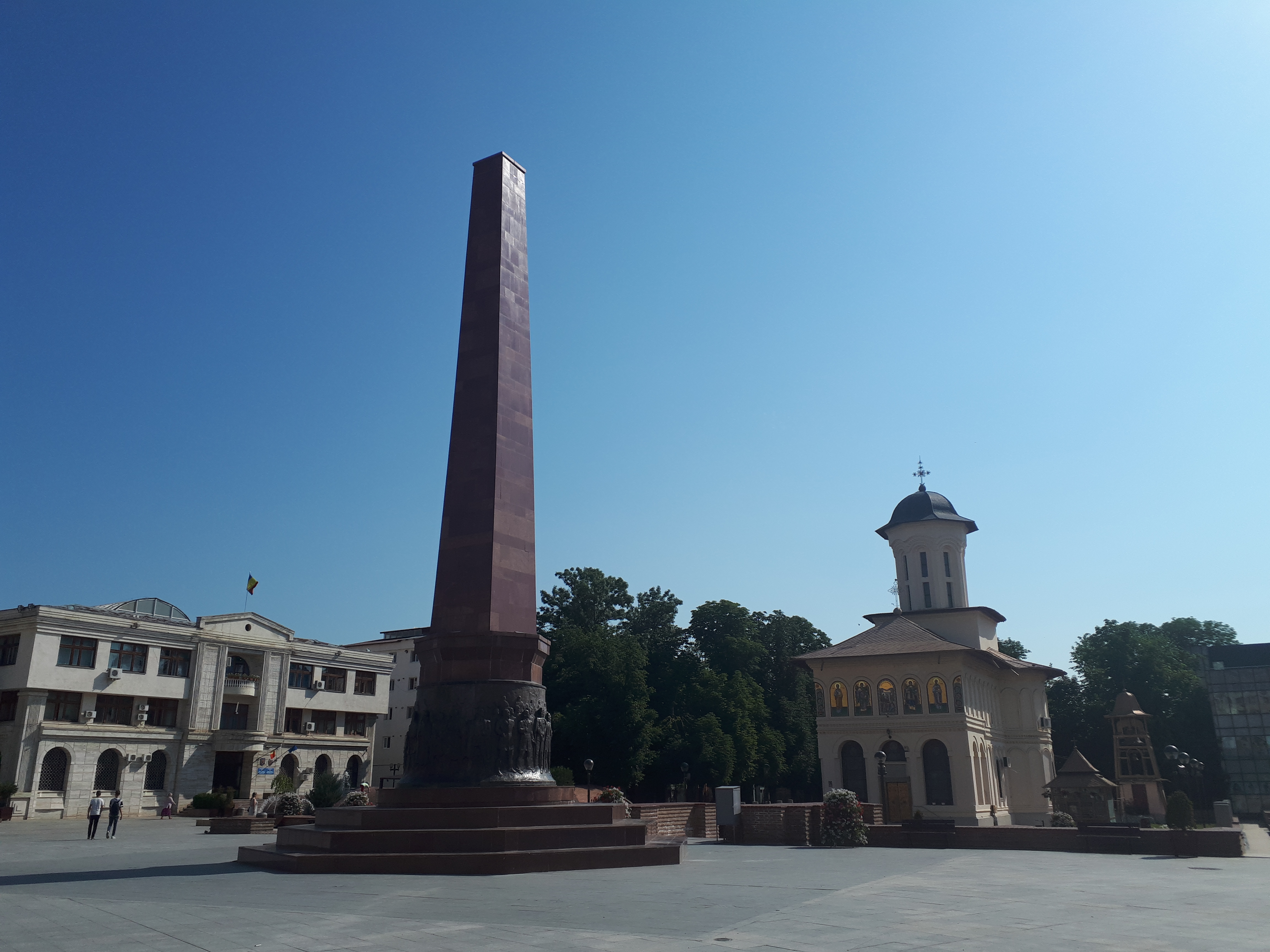 루마니아 폭샤니 우니리 광장