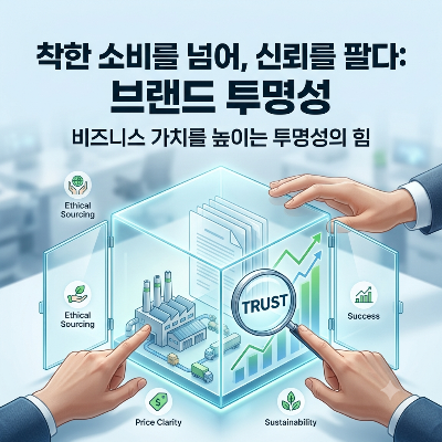 [착한 소비를 넘어, 신뢰를 팔다] 브랜드 투명성의 비즈니스 가치