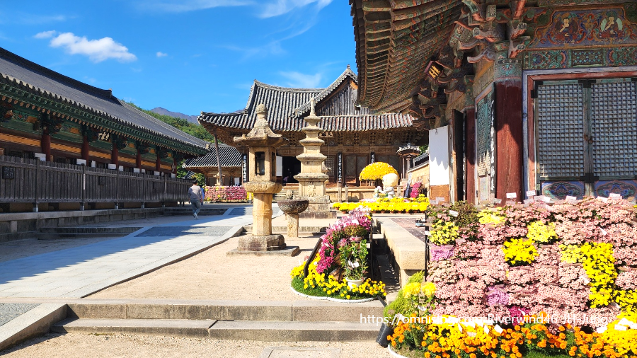 양산 통도사 경내 풍경