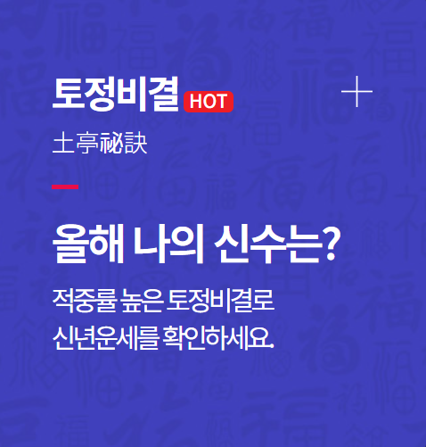 무료 신년운세 추천