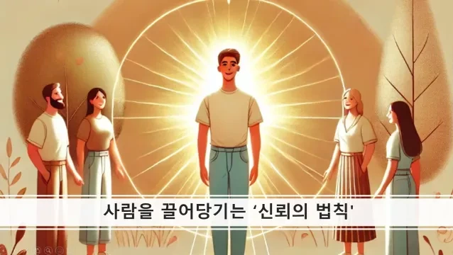 사람을 끌어당기는 ‘신뢰의 법칙'