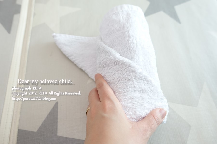 호텔 수건 접는 법11