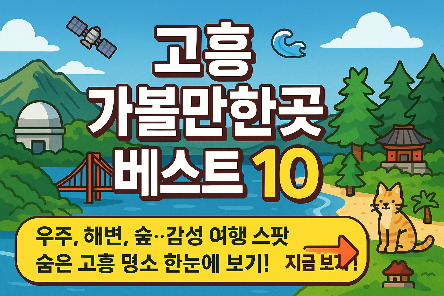 고흥 가볼만한곳 베스트10