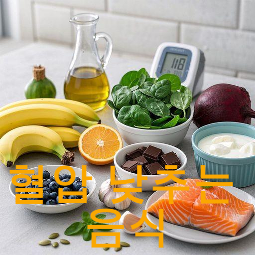 혈압 낮추는 음식