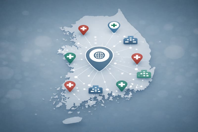 2026년 설 연휴 기간 중 운영하는 약국, 병원 위치 아이콘 (E-Gen 응급의료포털)