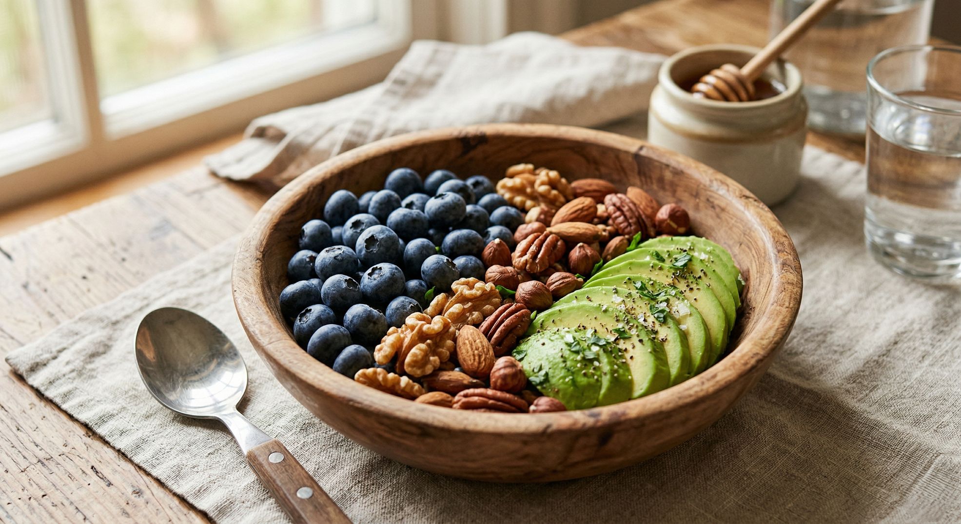 셀레나 고메즈가 즐겨 먹는 항염증 슈퍼푸드인 블루베리와 아보카도