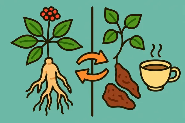 산삼과 하수오 효능 차이와 활용법15