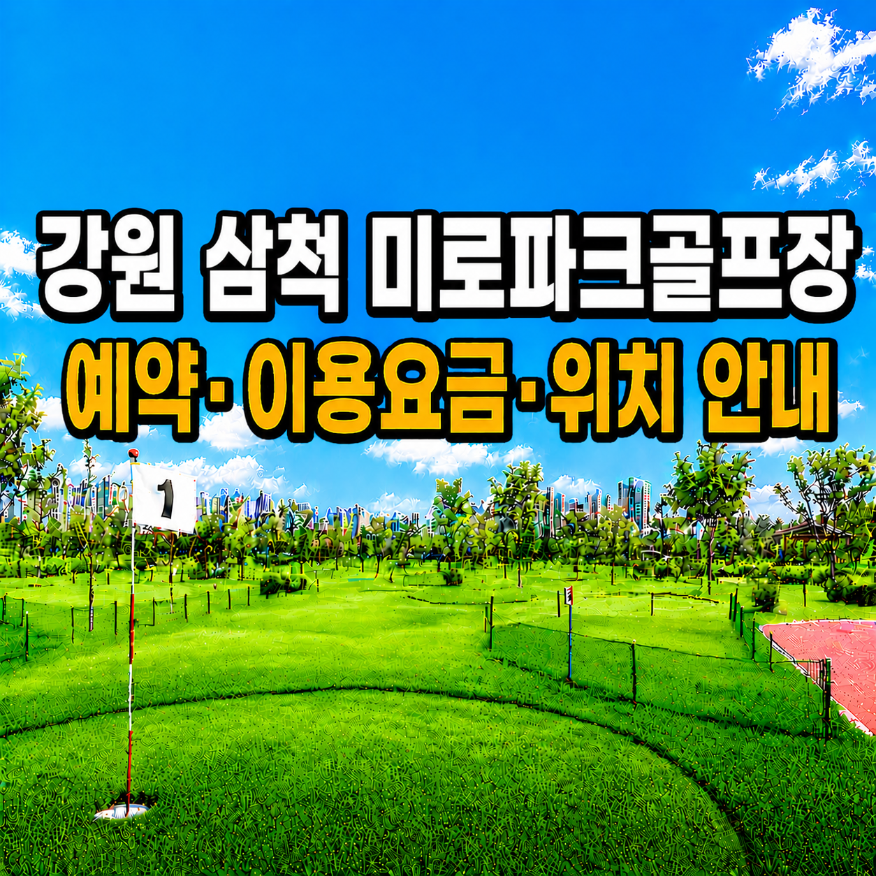 강원 삼척 미로파크골프장 예약하는 법&middot;이용요금&middot;위치 한눈에 정리