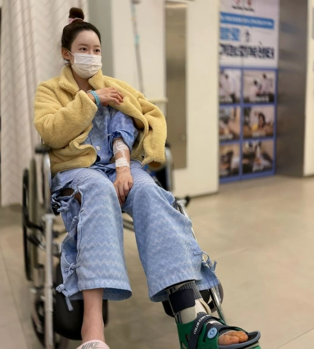 애프터스쿨 유소영 발바닥 염증 수슬 근황