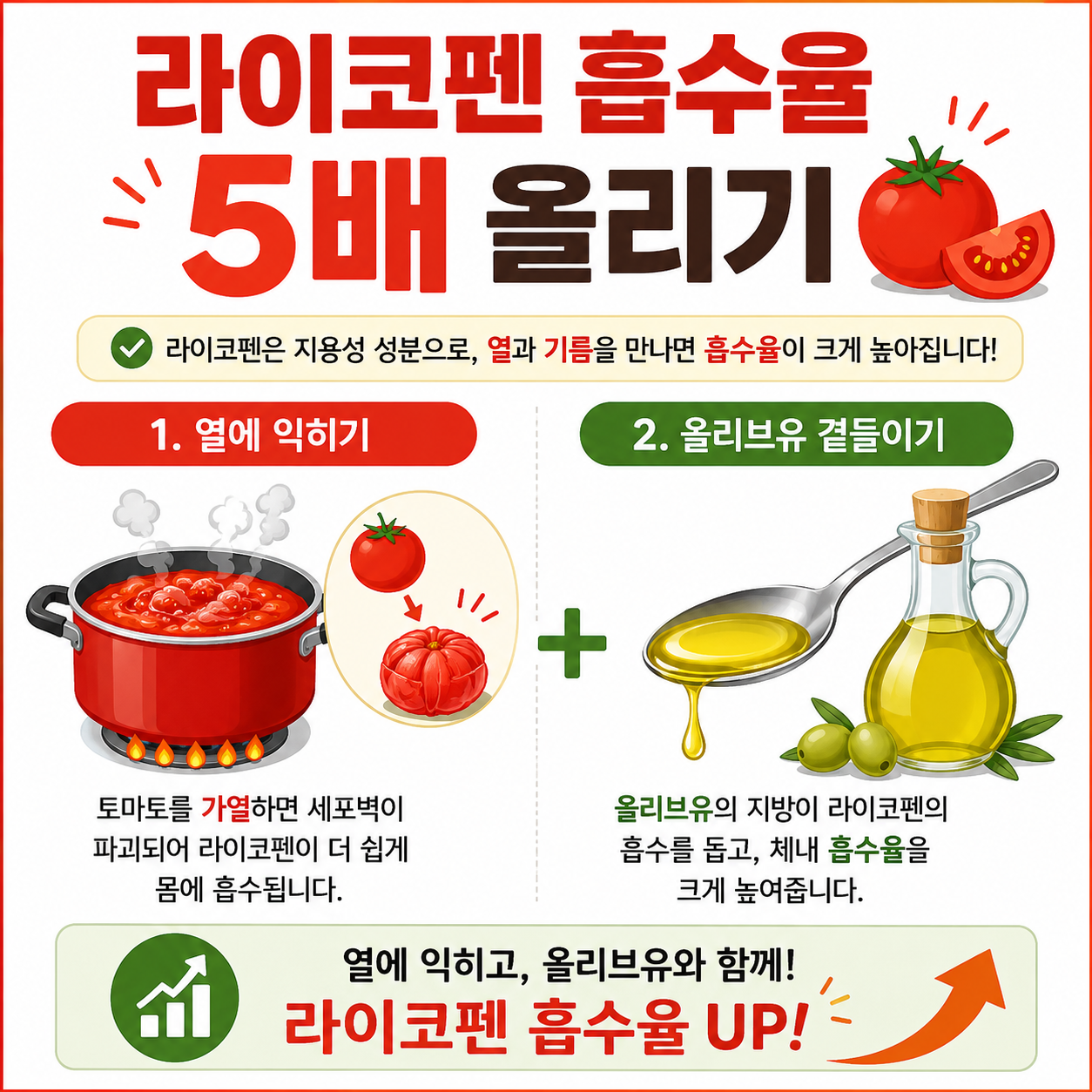 토마토효능 높이기