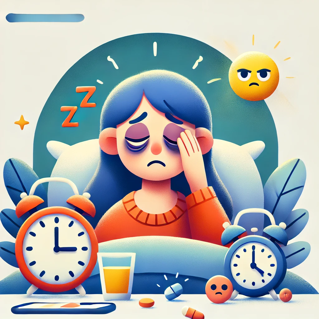 수면장애와눈피로