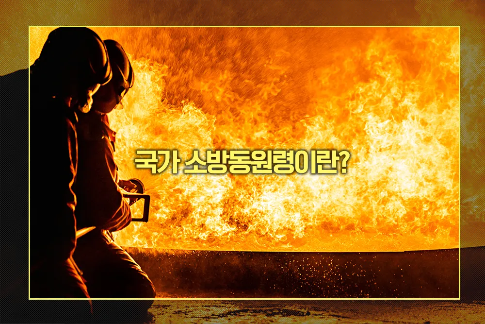 국가 소방동원령 종류 목적