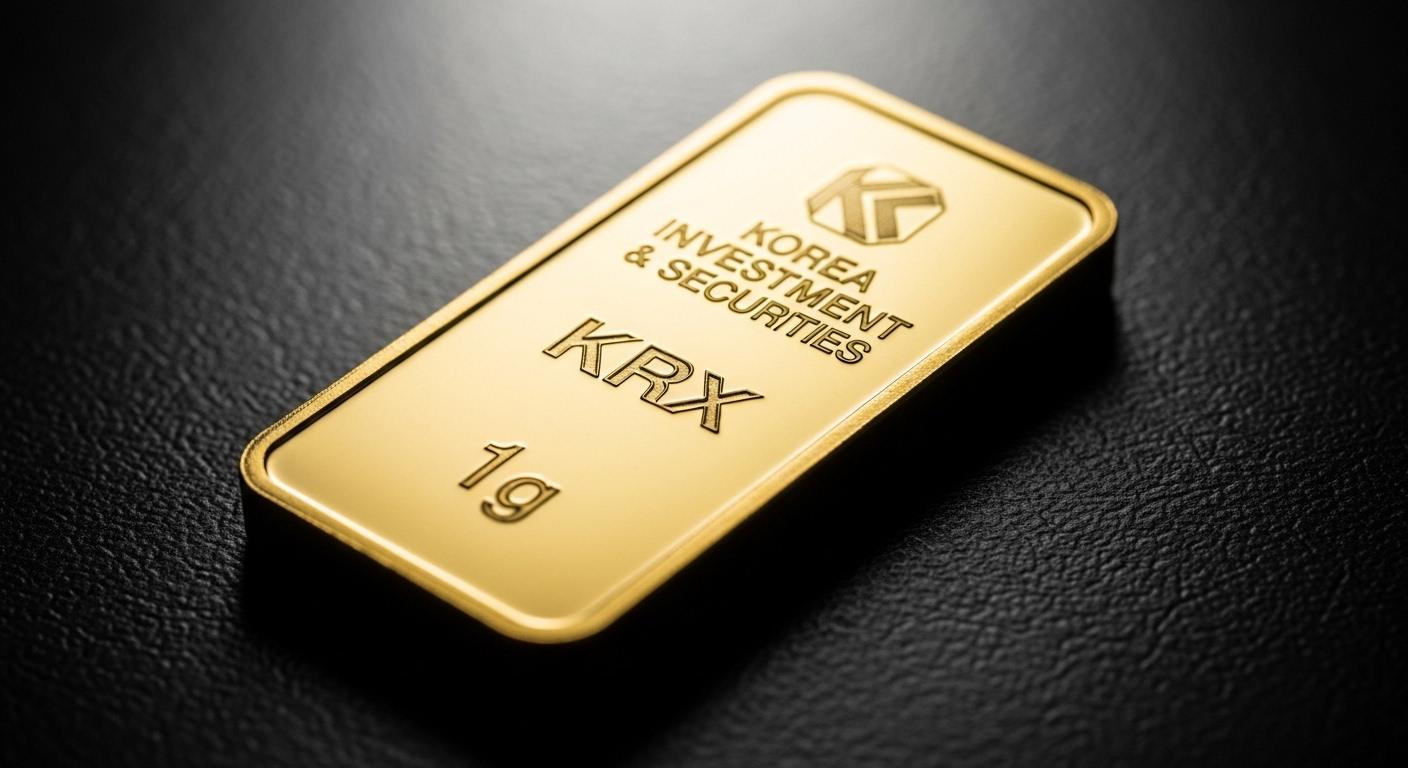 한국투자증권 krx 금현물 금 1g로 금투자