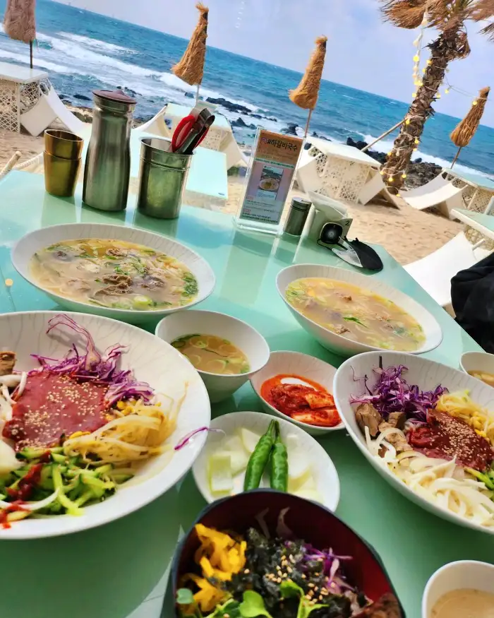 생방송 오늘저녁 제주 애월 숯불 흑돼지 갈비 흑갈비 구이 고기국수 맛집