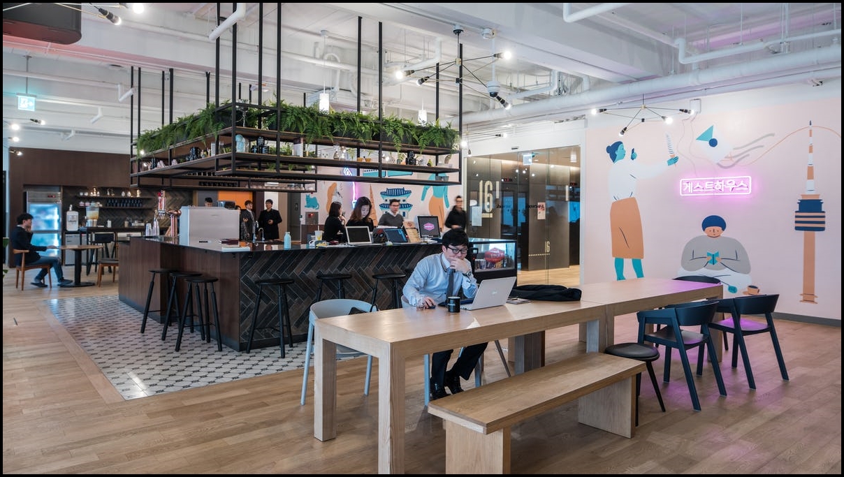 위워크 을지로 공유오피스 후기 (+ 장점, 단점)