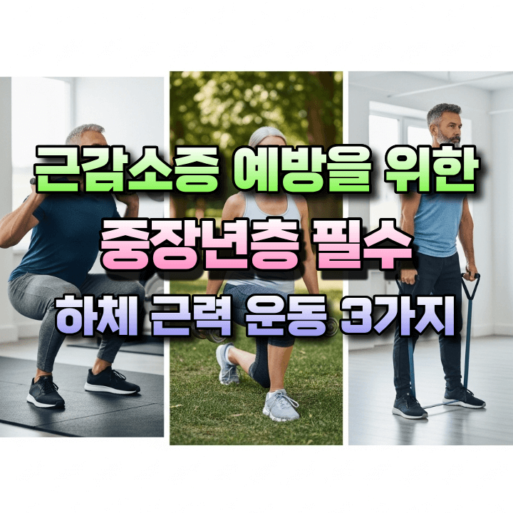 근감소증예방을위한하체근력운동