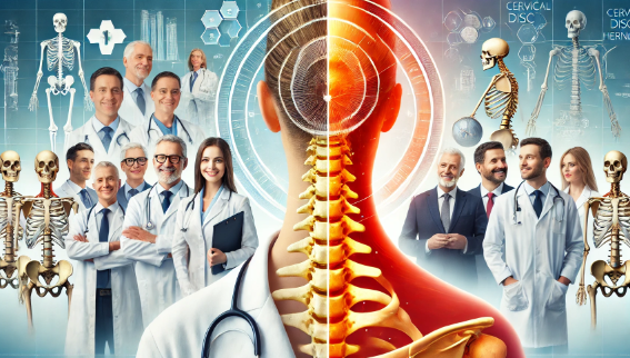 미국 의학계에 발표된 목디스크 사진