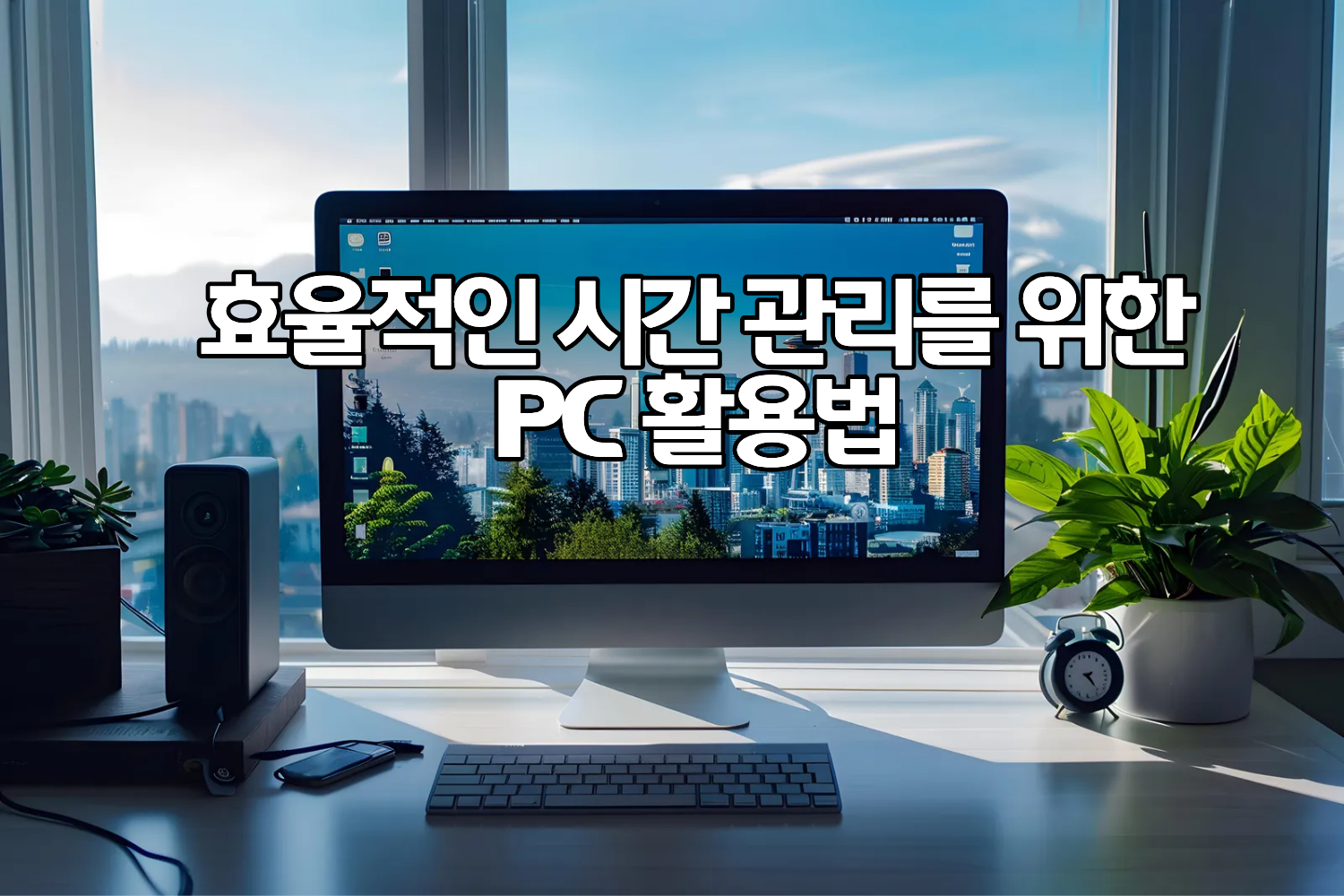 효율적인 시간 관리를 위한 PC 활용법