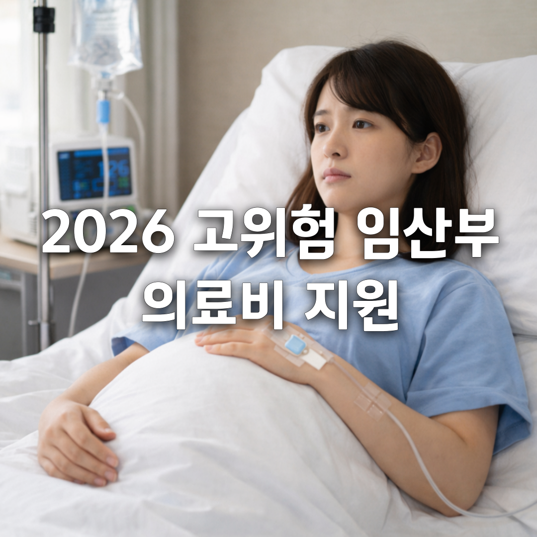 고위험 임산부라면 꼭 확인! 의료비 최대 300만원 지원받는 방법(2026)