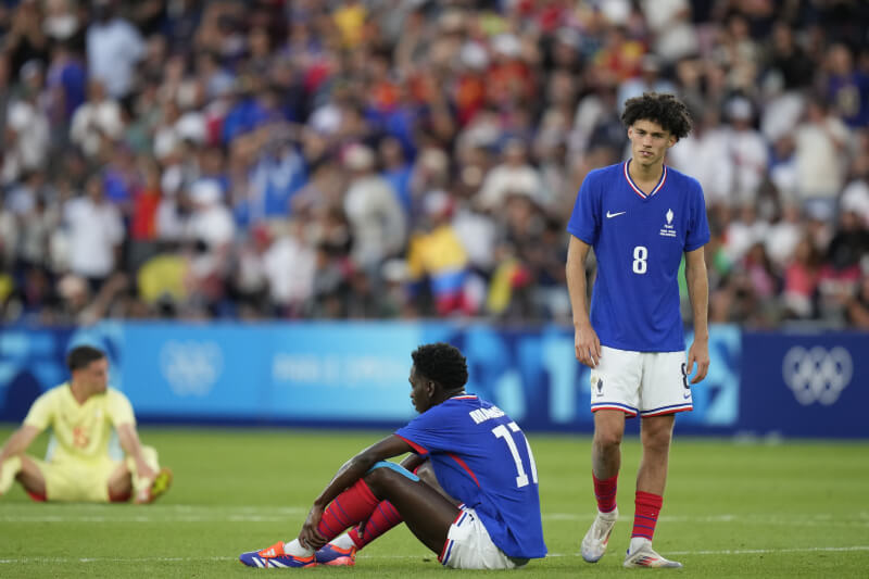  스페인과 프랑스 승과 패의 모습들-AP연합뉴스 출저