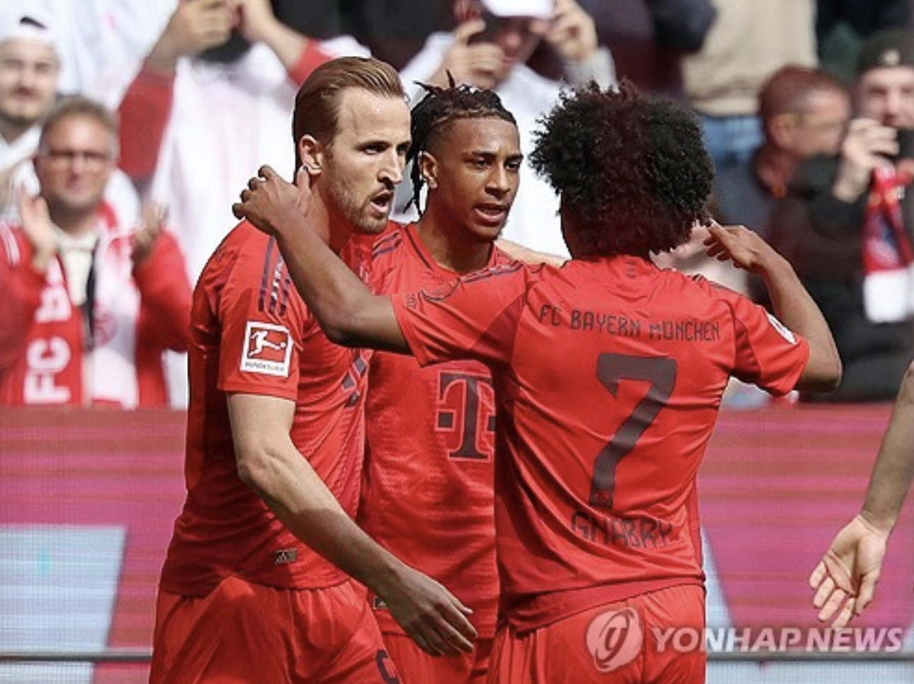 마인츠와의 경기에서 우승을 거둔 뮌헨(사진출처.연합뉴스)
