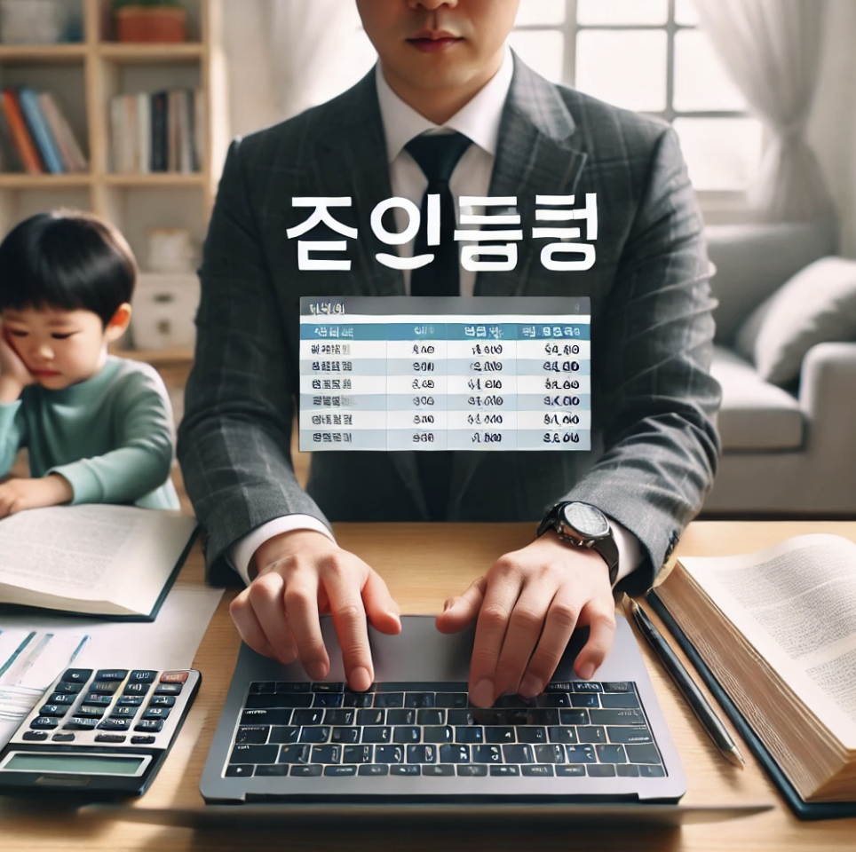 교육비 세액공제를 확인하는 부모
