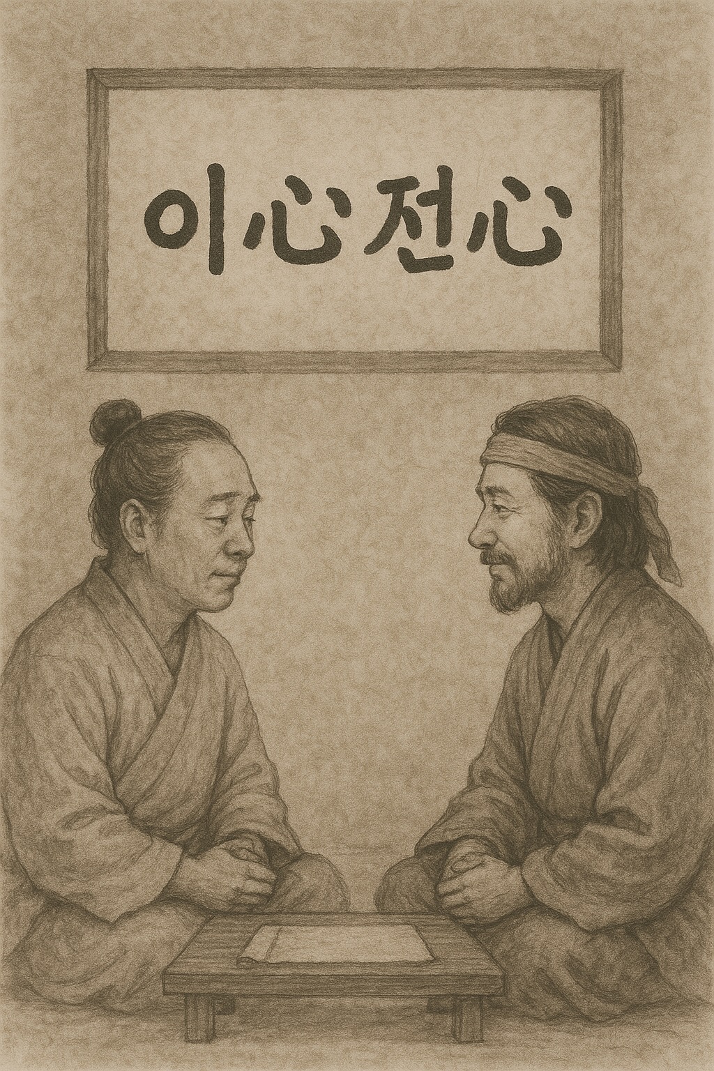 이심전심 이미지