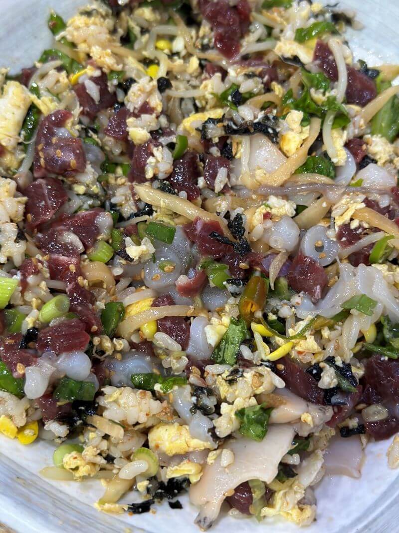 목포낙지탕탕이 하당먹거리