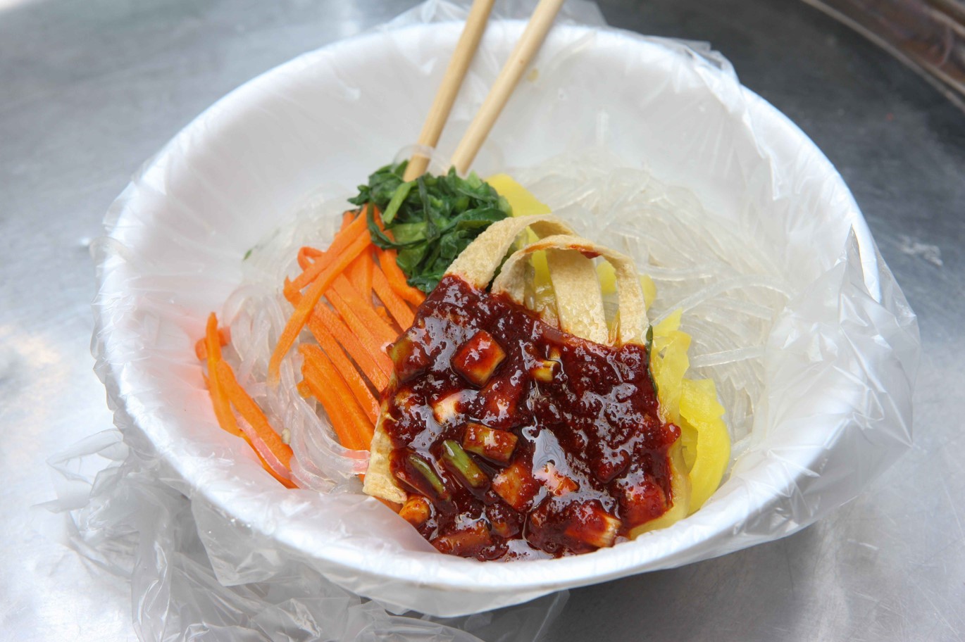 부산-비빔당면