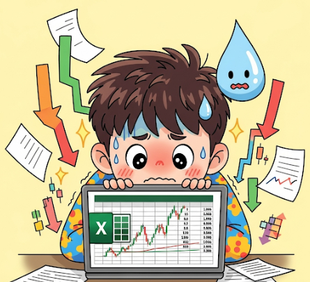 엑셀 투자 분석이 어려운 투자자