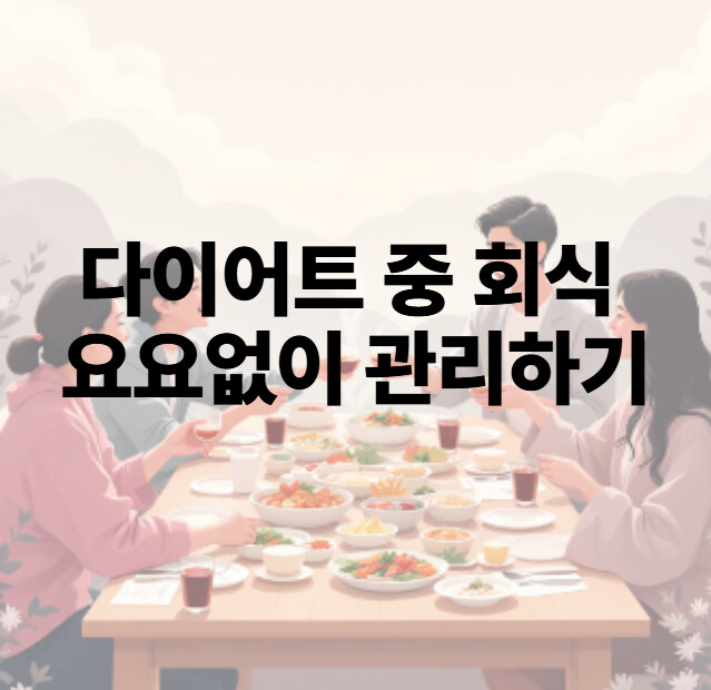 Managing your diet without yo-yoing after a company dinner.