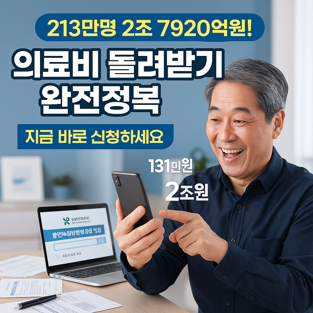 의료비 돌려받기 본인부담상한제 신청 완전정복 (출처 : 보건복지부)