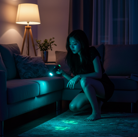 남은 냄새 찾기 &amp; 검사