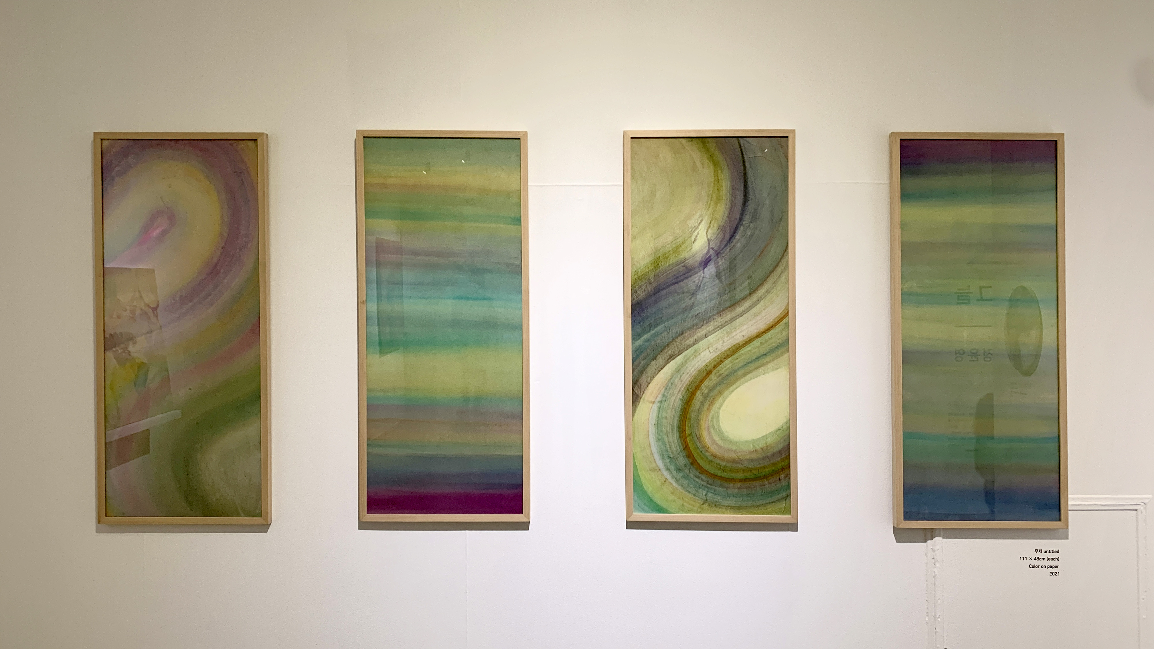 박수근 파빌리온내 작품들