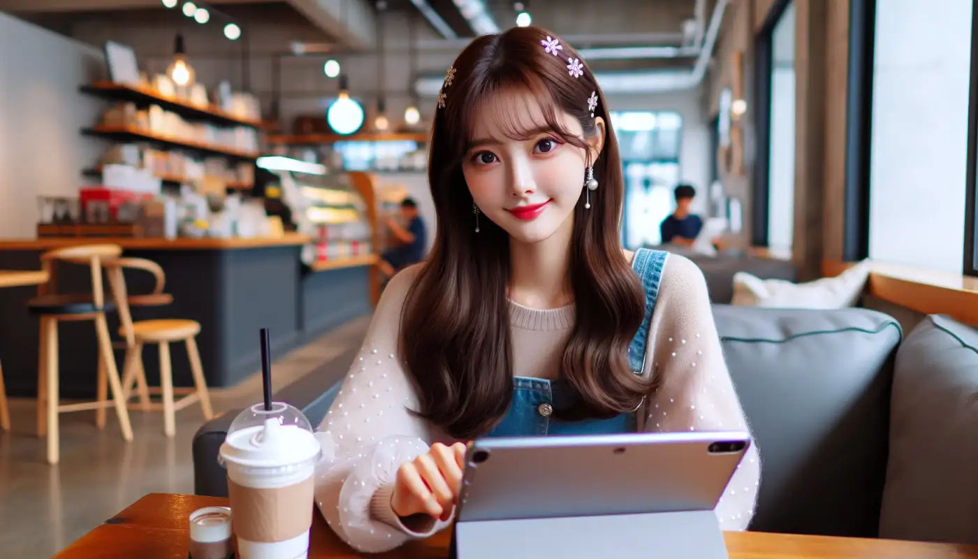 타오바오-직배-배대지-없이-쇼핑하는-여성의-모습