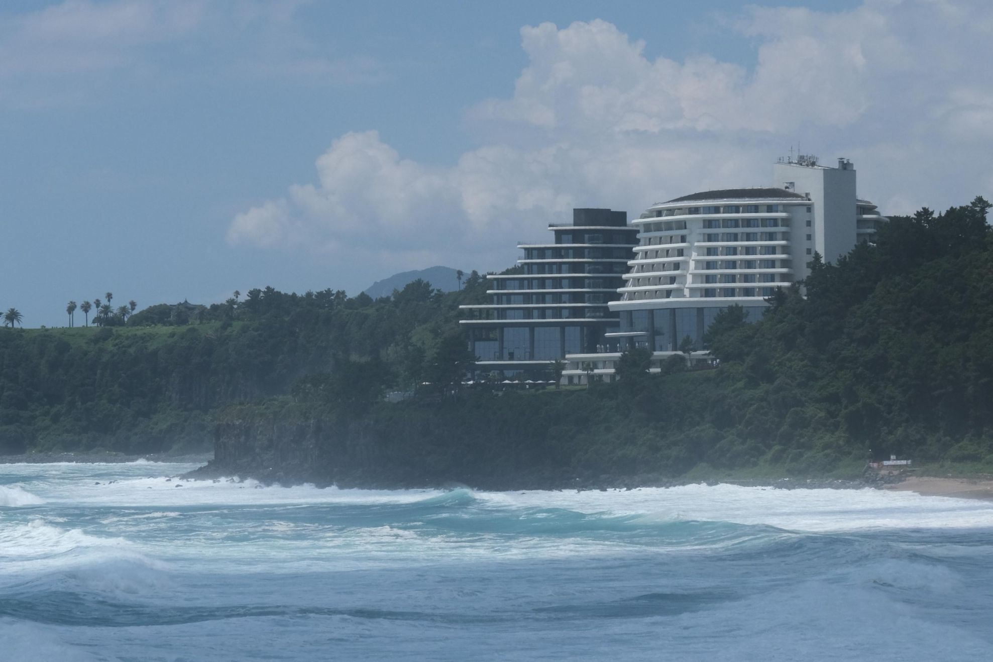 제주도 중문색달 해변