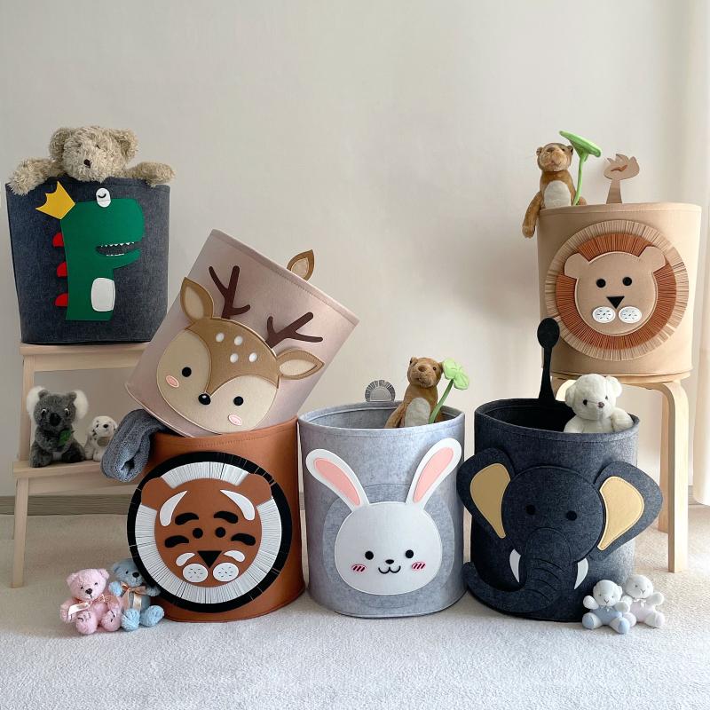 디자인007 대형 원형 장난감정리함 레고 정리함 정리대 토이박스 인형 수납함 보관함