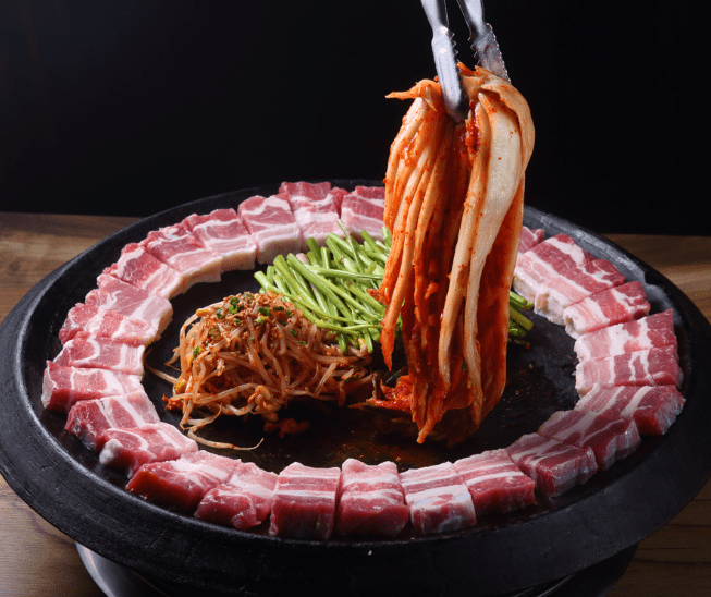 연수동 맛집 "할매 솥뚜껑 삼겹살" 음식