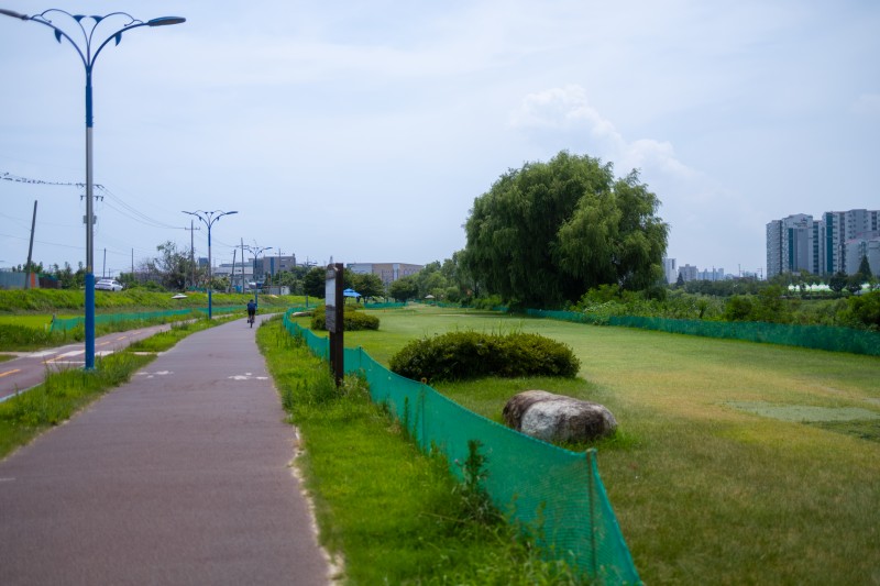 울산 진장파크골프장. 울산광역시 북구 진장동 388